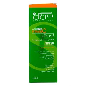 سی سی کرم ویتامین سی 40میل سی گل