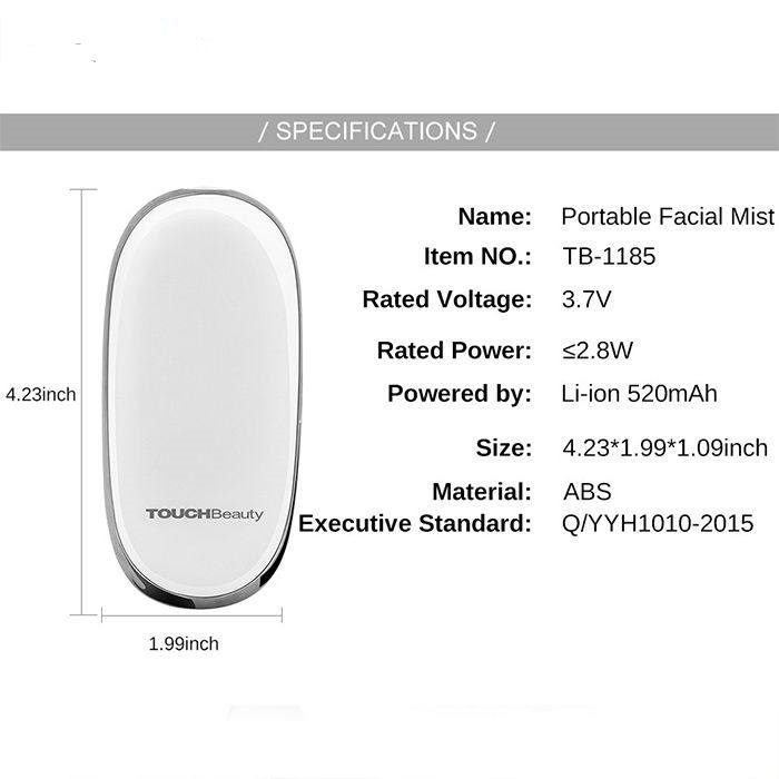 دستگاه آبرسان پوست تاچ بیوتی مدل TB 1185