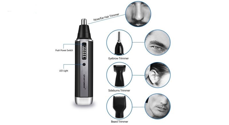 موزن گوش ، بینی و ابرو اسپرتزمن مدل SM-405 موزن گوش ، بینی و ابرو اسپرتزمن مدل SM-405