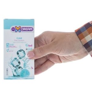 کاندوم ایکس دریم مدل Cold بسته 12 عددی