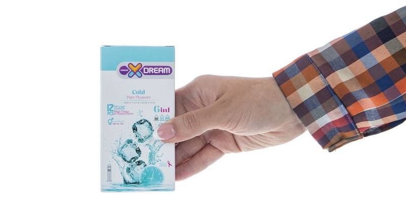 کاندوم ایکس دریم مدل Cold بسته 12 عددی کاندوم ایکس دریم مدل Cold بسته 12 عددی