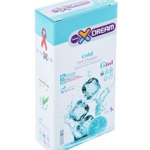 کاندوم ایکس دریم مدل Cold بسته 12 عددی