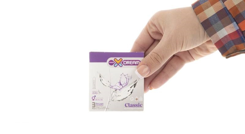 کاندوم ایکس دریم مدل کلاسیک بسته 3 عددی
