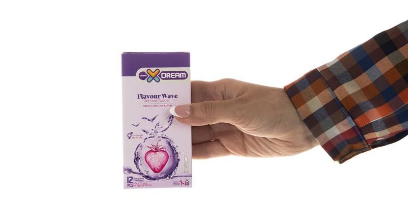 کاندوم ایکس دریم مدل Flavour Wave بسته 12 عددی کاندوم ایکس دریم مدل Flavour Wave بسته 12 عددی