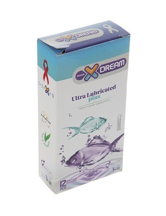 کاندوم ایکس دریم مدل Ultra Lubricated بسته 12 عددی