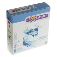 کاندوم ایکس دریم مدل Antibacterial And Antifungal بسته 3 عددی