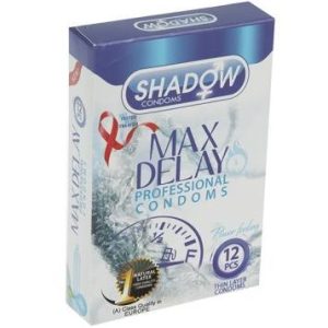 کاندوم شادو مدل Max Delay بسته 12 عددی