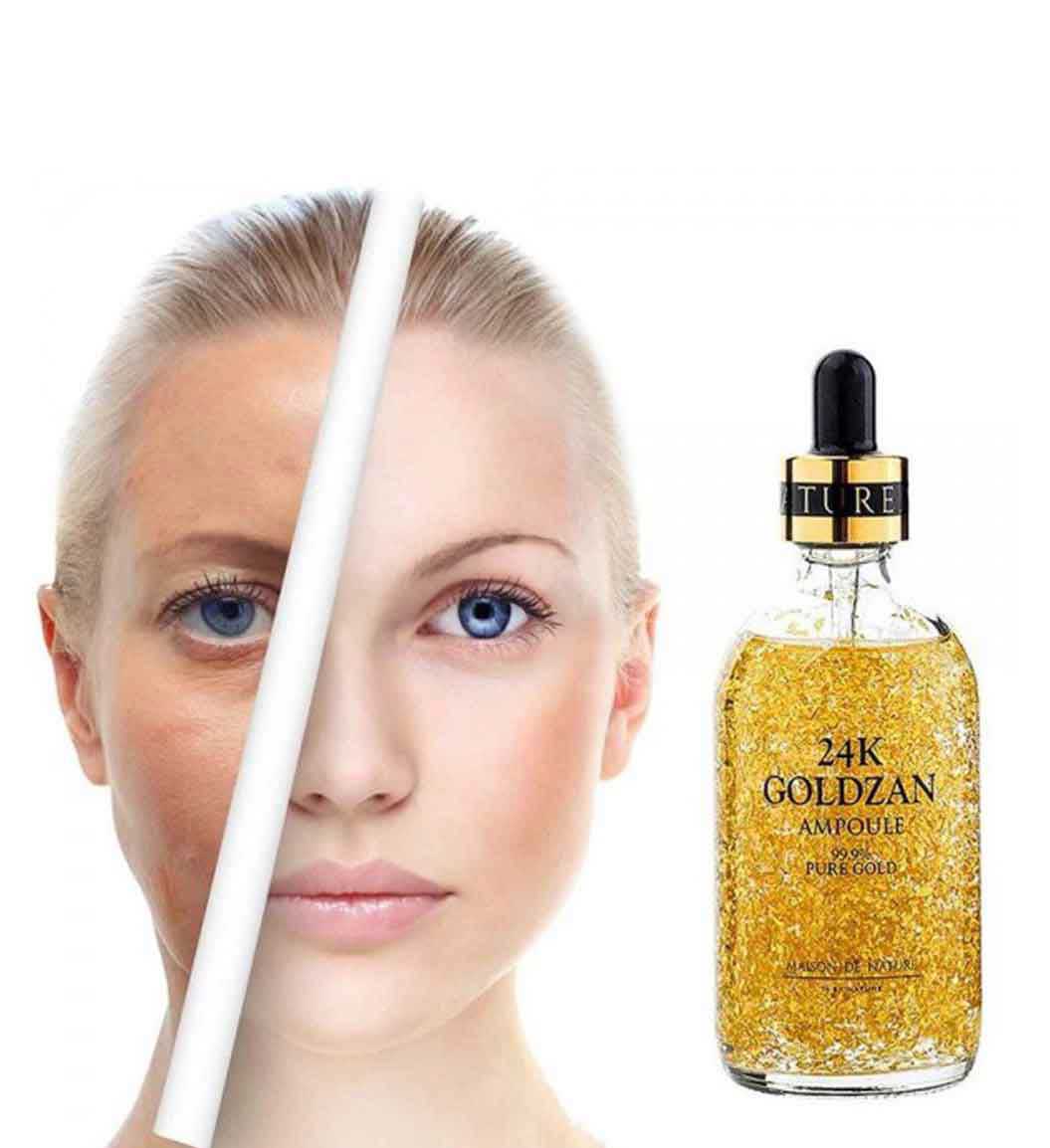 سرم صورت طلا 100 میل گلدزن