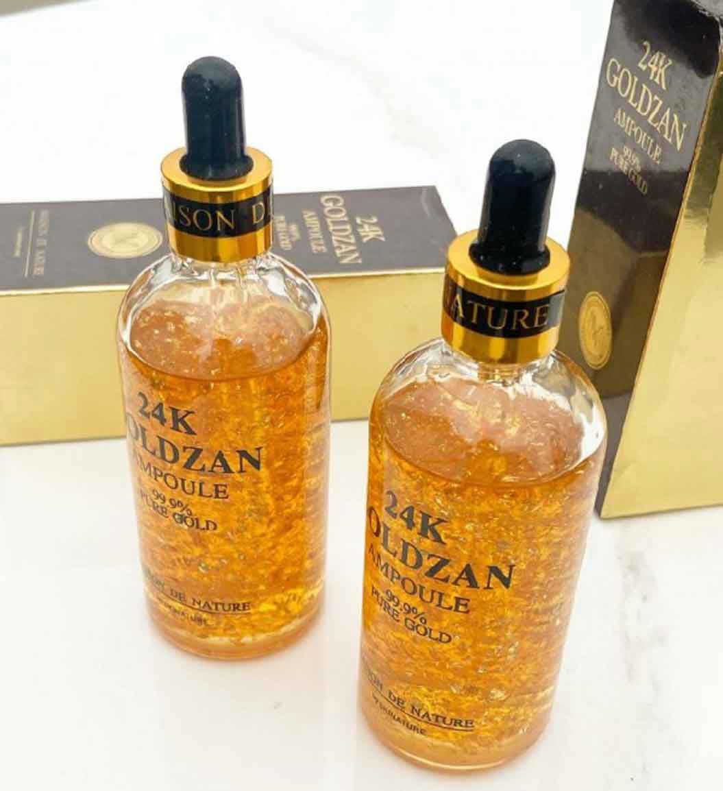 سرم صورت طلا 100 میل گلدزن