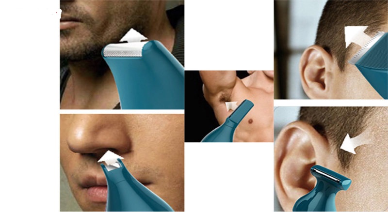 ست موزن گوش و بینی و سنگ پا برقی تاچ بیوتی مدل TB7