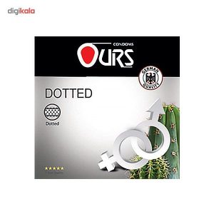 کاندوم اورز مدل Dotted بسته 3 عددی