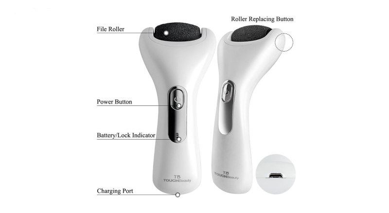 ست موزن گوش و بینی و سنگ پا برقی تاچ بیوتی مدل TB7