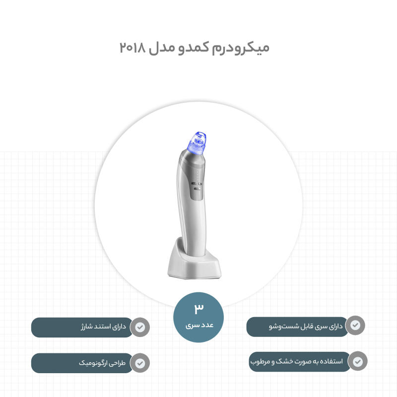 میکرودرم کمدو مدل 2018