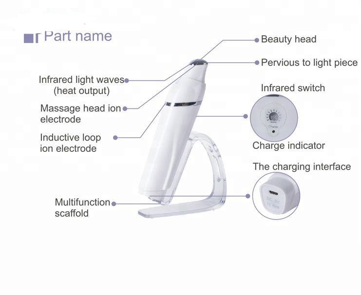 دستگاه رفع چروک و سیاهی زیر چشم مدل SR-1506