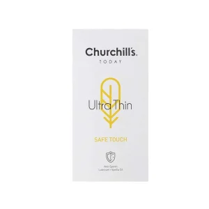 کاندوم چرچیلز مدل Safe Touch کد Sh0055 بسته 12 عددی