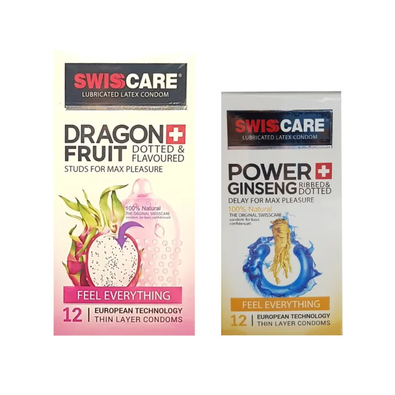 کاندوم سوئیس کر DRAGON FRUIT و سوئیس کر POWER GINSENG