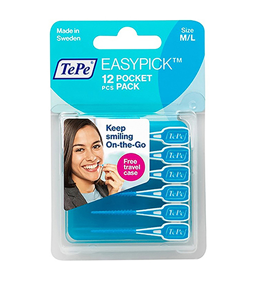 مسواک بین دندانی مدل EasyPick سایز M/L بسته 12 عددی ته په