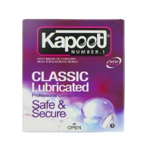 کاندوم کاپوت مدل Dotted Lubricated Classic مجموعه 3 عددی