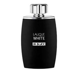 ادو پرفیوم مردانه مدل White In Black حجم 125میل لالیک