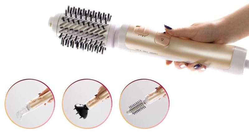 سشوار برس دار چرخشی پرومارون مدل RL-88104 سشوار برس دار چرخشی پرومارون مدل RL-8810