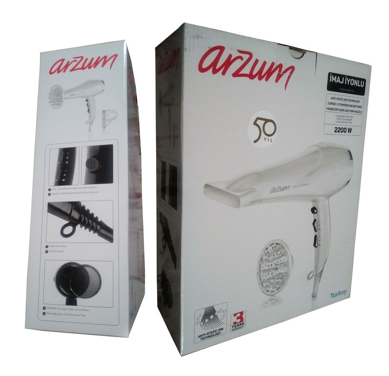 سشوار حرفه ای آرزوم مدل AR596