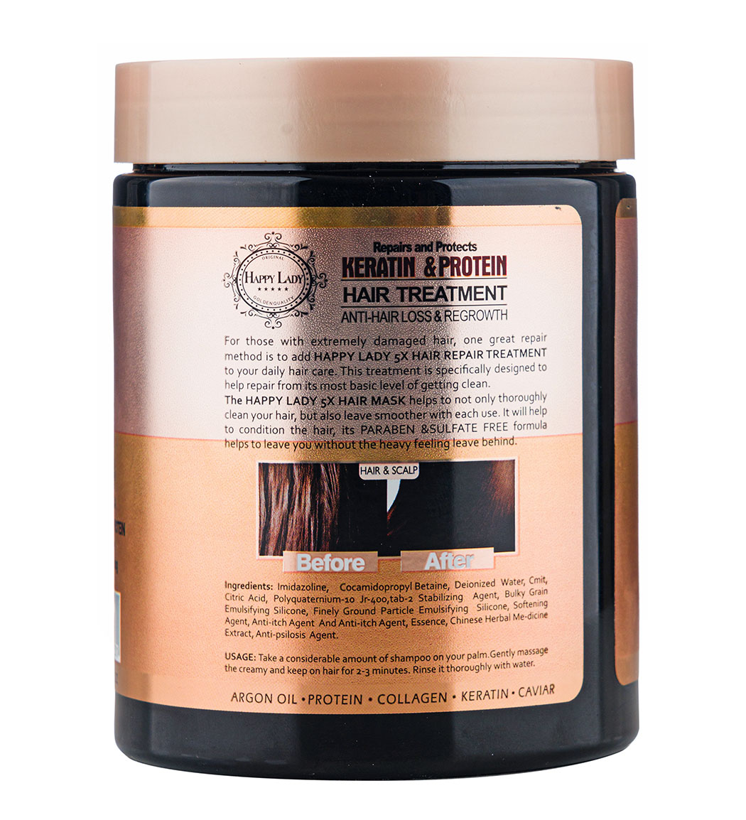 ماسک مو داخل حمام 600 میل هپی لیدی