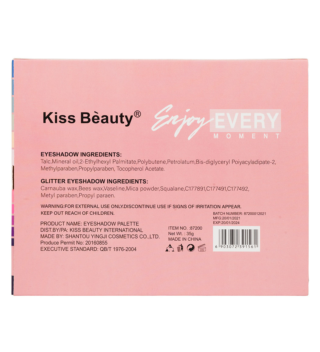 پالت سایه مدل Enjoy Every Moment کیس بیوتی پالت سایه مدل Enjoy Every Moment کیس بیوتی