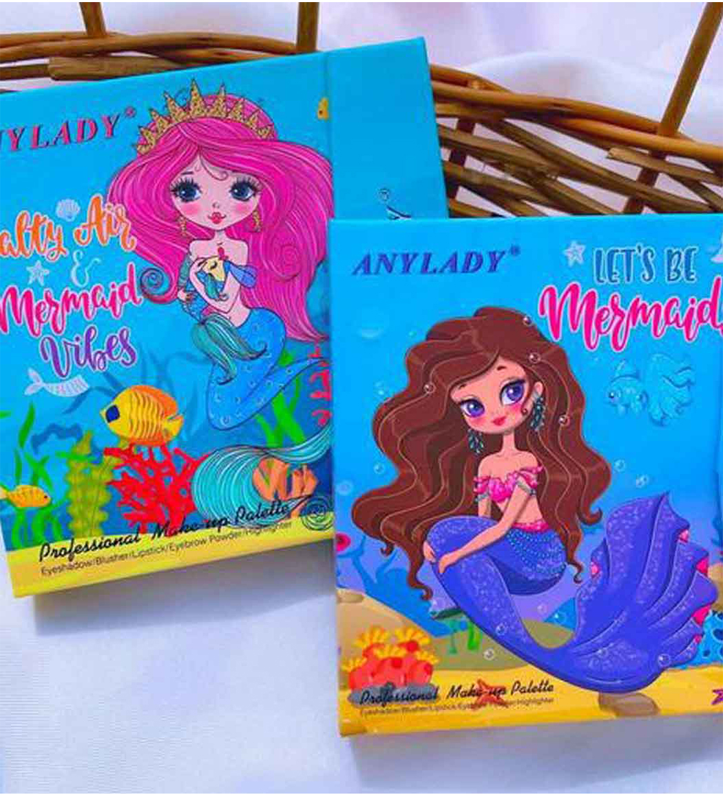 پالت سایه مدل Little Mermaid ارسال با طرح رندوم آنی لیدی پالت سایه مدل Little Mermaid ارسال با طرح رندوم آنی لیدی